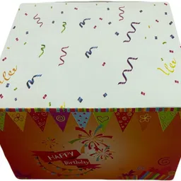 s n packaging Cake Box Paper Packing of 8x8x5 / 1 Pound Cake /1/2 KG CAKE/ Pastry Packaging Box image 2