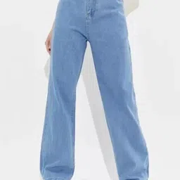 drewin Women Boyfriend High Rise Light Blue Jeans-picture-22
