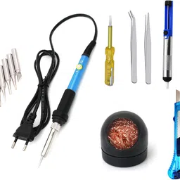 crafts haveli Soldering Iron 60V Tweezer Tester SolderingPump TipCleaner KnifeCutter Digital Multimeter image 1