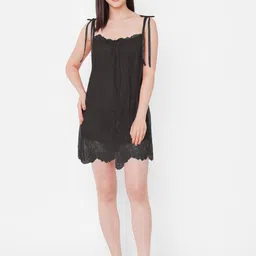 FashionRack Black Net Baby Doll image 3