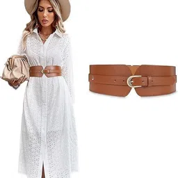 niralasa Women Party Tan Genuine Leather Belt-picture-20