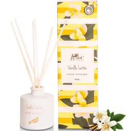 pan aromas Vanilla Latte Ceramic Diffuser (White) image 2