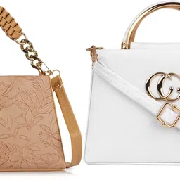 fiago White, Yellow Women Sling Bag Elegant Women’s Sling bag– Lightweight, Durable & Trendy Design-picture-13