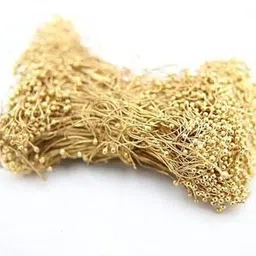 crafts haveli Brass Head pin for Beading Pack of 100 Grams(650 Pcs Wires) for Jewellery Making image 1