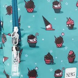 Wildcraft Unisex Turquoise Blue & Red SQUAD 1 Cupcake Backpack image 5