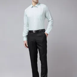 Van Heusen Checked Slim Fit Formal Shirt image 5
