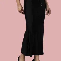 TWIN BIRDS High Rise Stretchable Shimmer Saree Shapewear image 3