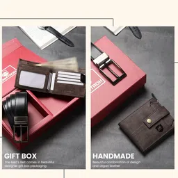 SAMTROH Men Accessory Gift Set of Wallet & Belt image 5