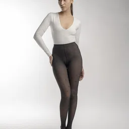 Theater Women Stockings With Mini Bow-image-7