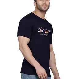 TEEFOX Typography Printed Short Sleeves Cotton T-shirt image 5