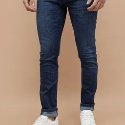 Forca by Lifestyle Men Tapered Fit Mid-Rise Cotton Jeans-picture-16