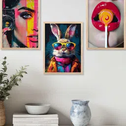 WALLLANE Abstract Wood Wall Art image 5