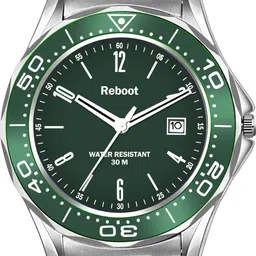 REBOOT Men Dial & Stainless Steel Analogue Watch Sh-1631 Aquaracer Green New Edition-picture-21