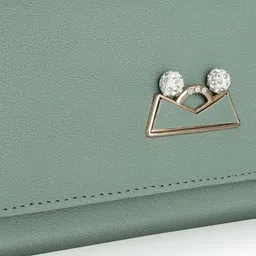 YESSBENZA Embellished Envelope Clutch image 2