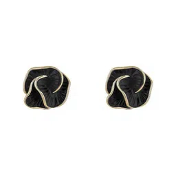 FIMBUL Gold Plated Enamelled Floral Studs image 4