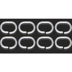 The Furnishing Tree Transparent AC Curtain Width 4.5 feet Length 5 feet 0.20mm Thickness with 8 Hoo image 5