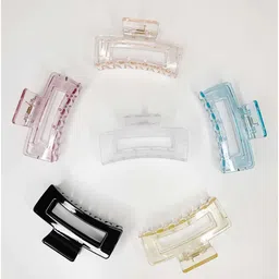 LEKZOW Women Set Of 6 Claw Clip-image-53