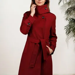 The Roadster Lifestyle Co Notched Lapel Overcoat-picture-31