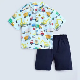 hopscotch 2-Pc Vehicle Shirt & Shorts-picture-49