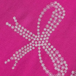 Honeyhap Girls Pack Of 2 Graphic Printed Cotton Top image 2