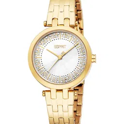 ESPRIT Women Embellished Round Dial & Stainless Steel Straps Analogue Watch ES1L457M0025-picture-35