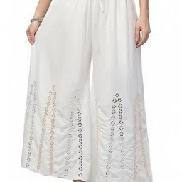 Thrifty Thread Women Ethnic Motifs Embellished Ethnic Palazzos-picture-14