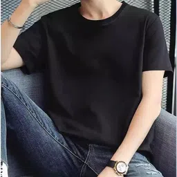 StyleCast Men Solid Round Neck Cotton T-shirt-picture-21