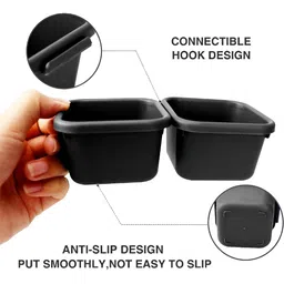 Myntra Elegant Homes Black 32 Pieces Regular Drawer Organiser Organisers image 5