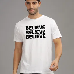INDISSH Men Typography Printed Round Neck Cotton T-shirt-picture-7
