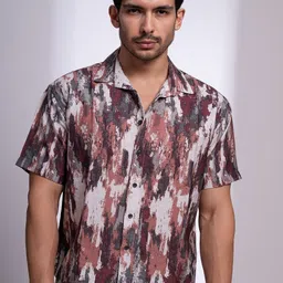nostrum Regular Fit Printed Cotton Half Sleeves Casual Shirt-picture-48