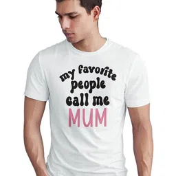 Seekbuylove Men Bio Finish Typography Printed Pure Cotton T-shirt-picture-30