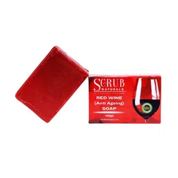 SCRUB NATURALS Red Wine Anti Aging Soap - 100 g image 5