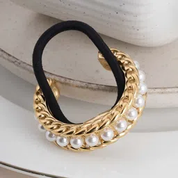 PALMONAS Women Beaded Ponytail Holders image 3