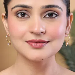jooltara Gold-Plated Circular Hoop Earrings-picture-13