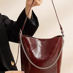 CORSICA Women Solid Structured Shoulder Bag image 4