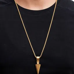 PASU FASHION Gold-Plated Geometric Pendants with Chains image 5