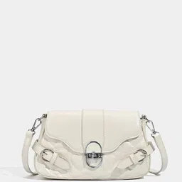 CORSICA Women Solid Crossbody Buckle Detail Sling Bag-picture-24