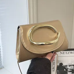 StyleCast Structured Sling Bag With Non Detachable Strap image 1