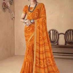 Panzora Bandhani Printed Saree-picture-43