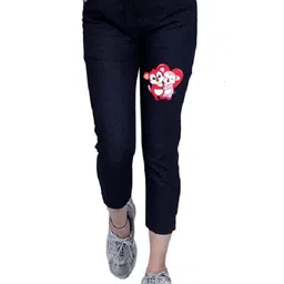 STYLOKAT Girls Printed Denim Jeans-picture-23