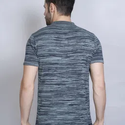 PULAKIN Abstract Printed Polo Collar Pure Cotton T-Shirt image 3