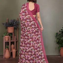 Moda Rapido Printed Ethnic Motifs Saree image 4
