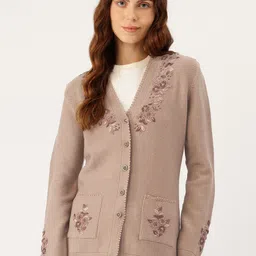 APSLEY Floral Embroidered V-Neck Cardigan-picture-24