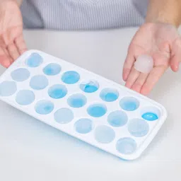 21 Cavity Pop Up Ice Cube Trays for Freezer with Lid with Easy Release Flexible Blue Silicone Ice Cube Tray-image-27