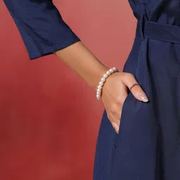 JISORA Floral Printed A-Line Midi Dress image 2