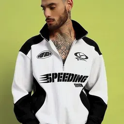 WEARDUDS Men Woollen Bomber Jacket image 1