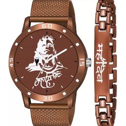 Miss Perfect Men Analogue Watch & Bracelet Gift Set-picture-19