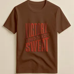 GRACE & JACK Men Typography Printed Round Neck T-shirt image 2