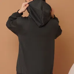 U&F Hooded Neck Sweatshirt With Trousers Co-Ords image 5