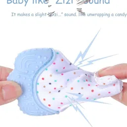 saforiaa Premium Silicone Teething Mitten Glove for Infants Teether image 3